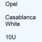 Preview: Opel, Casablanca White, 10U.